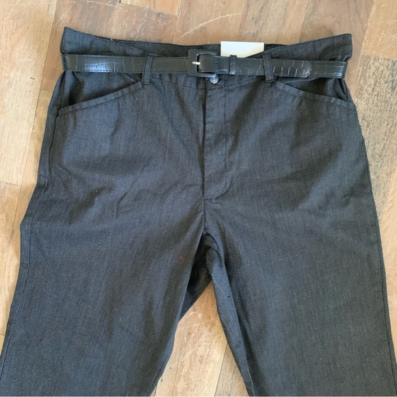 White Stag Essential Trouser Stretch Striped Pants NWT Size 18 - Picture 5 of 12